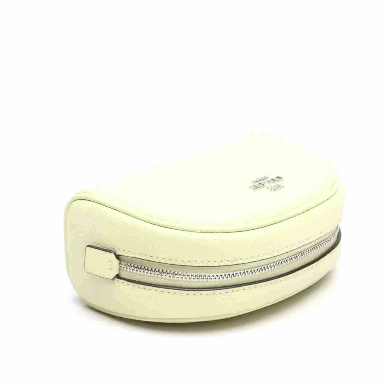 Coach C9984 Dome Cosmetic Case Pale Lime Pouch