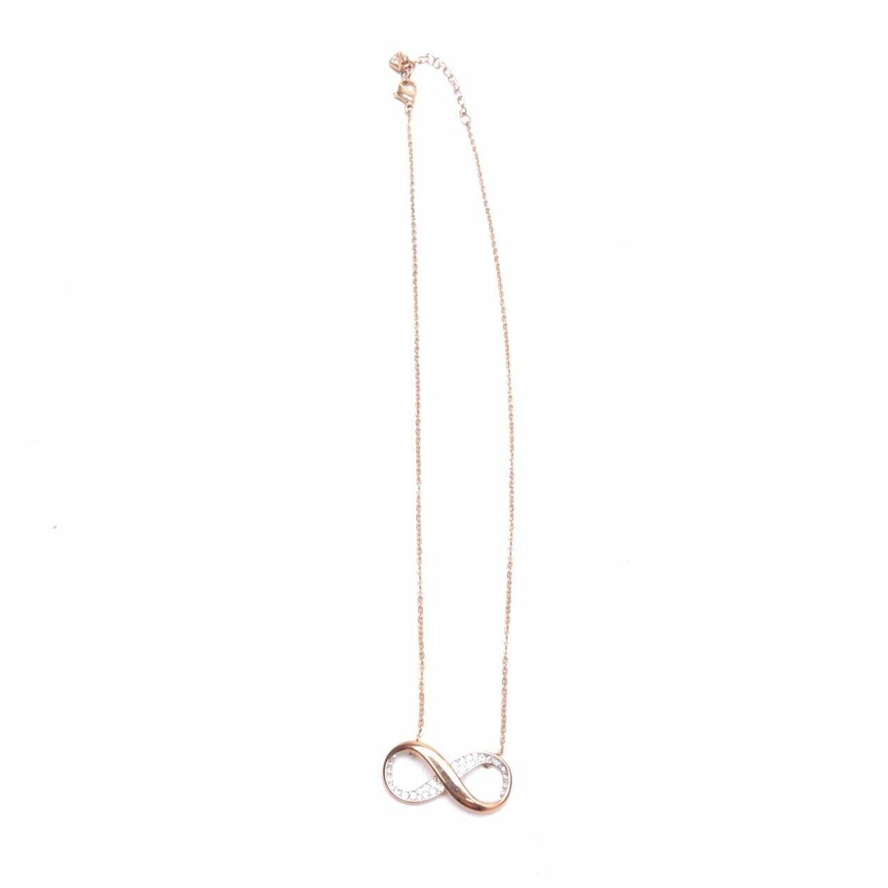 Swarovski Small Exist Pendant Rose Gold Necklace 