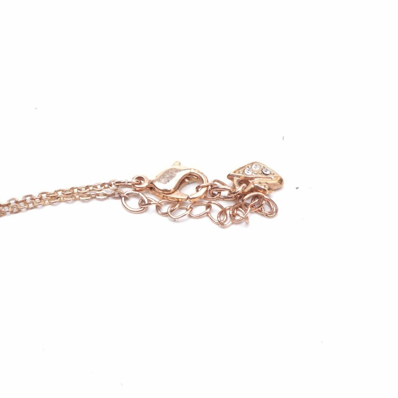 Swarovski Small Exist Pendant Rose Gold Necklace 