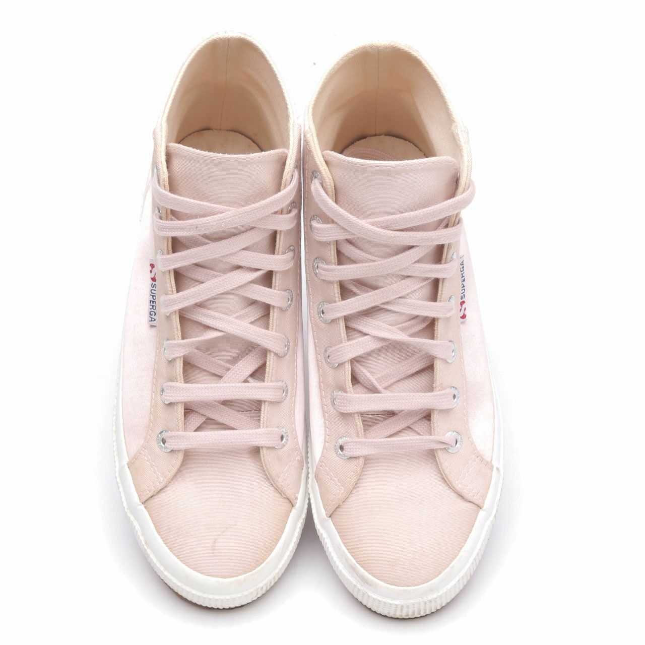 Superga Pink High Sneakers