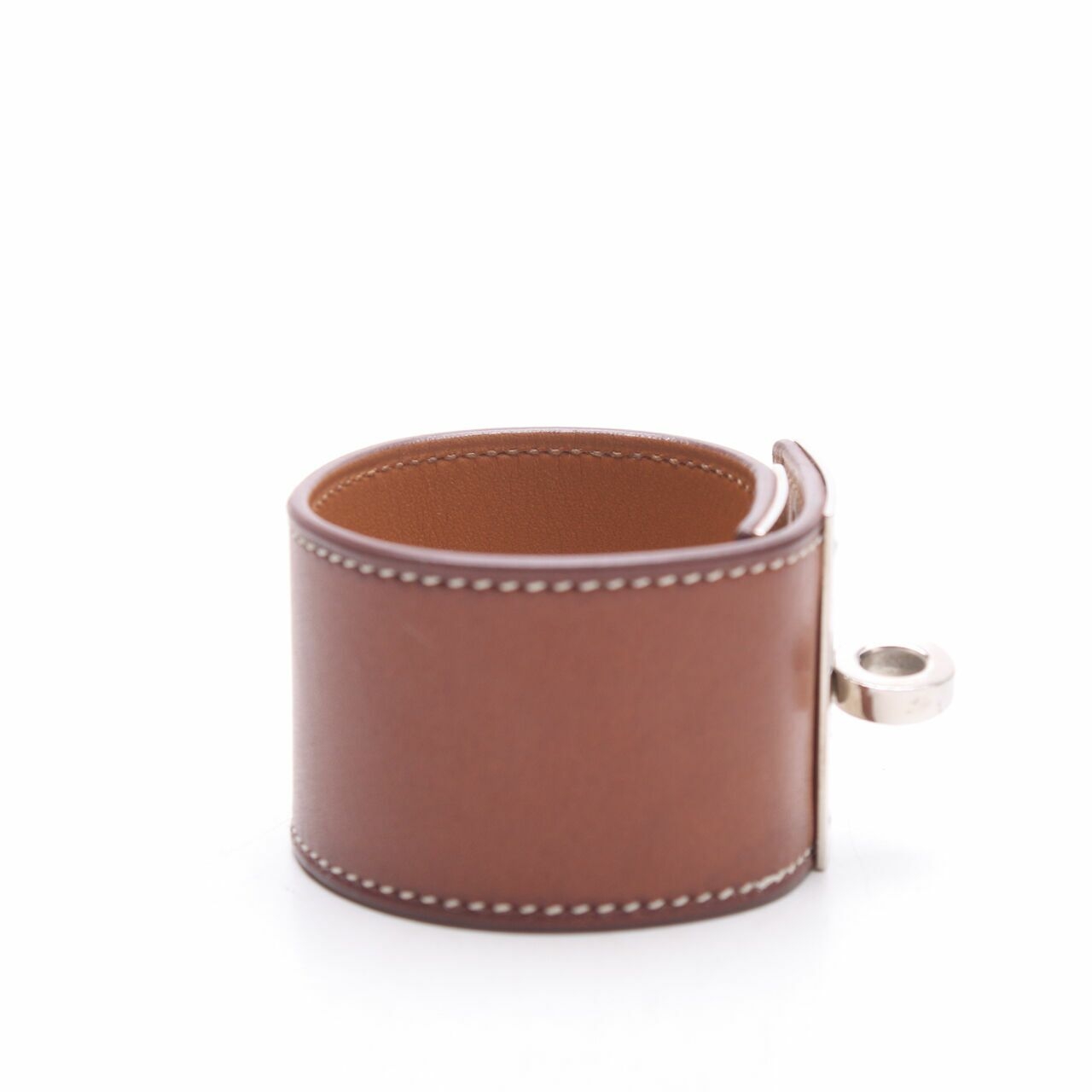 Hermes Kelly Dog Brown Bracelet