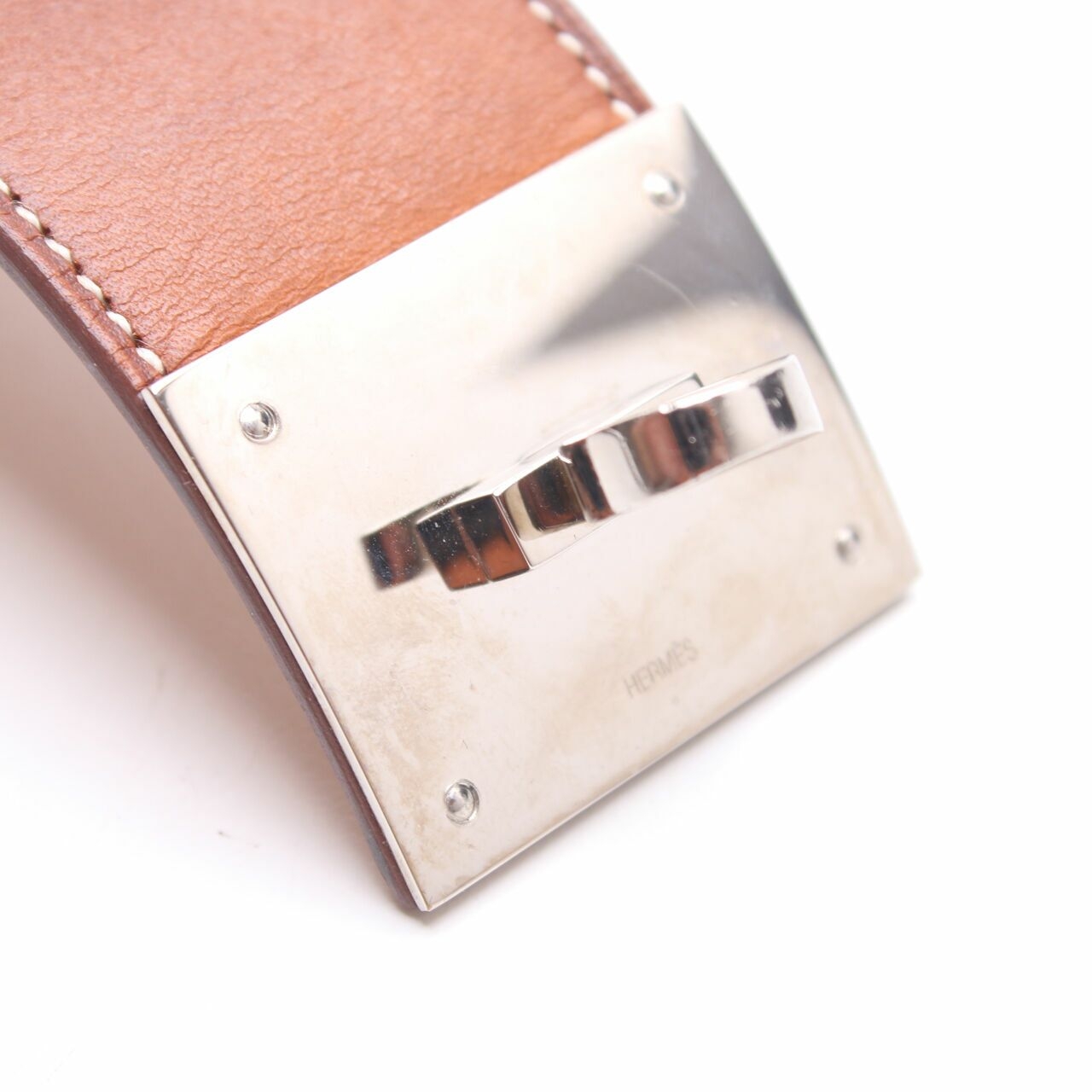 Hermes Kelly Dog Brown Bracelet