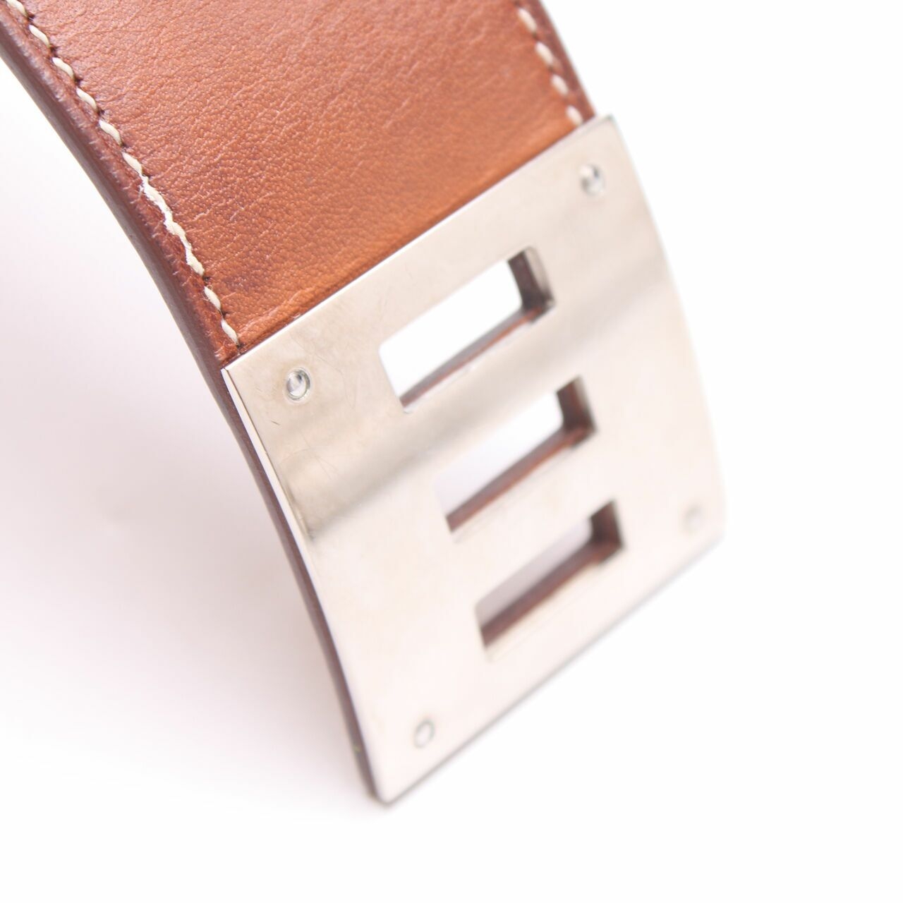 Hermes Kelly Dog Brown Bracelet