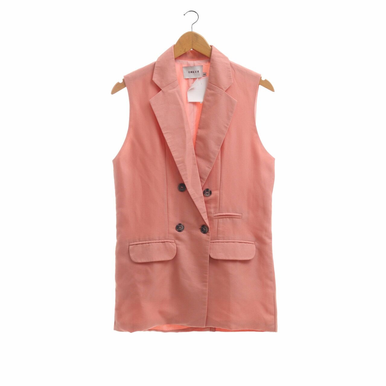 Callie Peach Vest