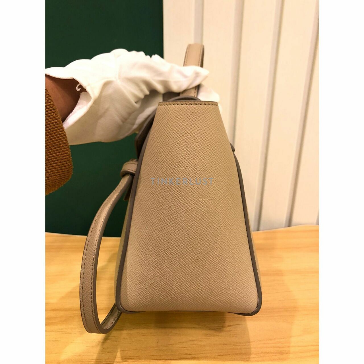 Celine Nano Belt Bag Light Taupe