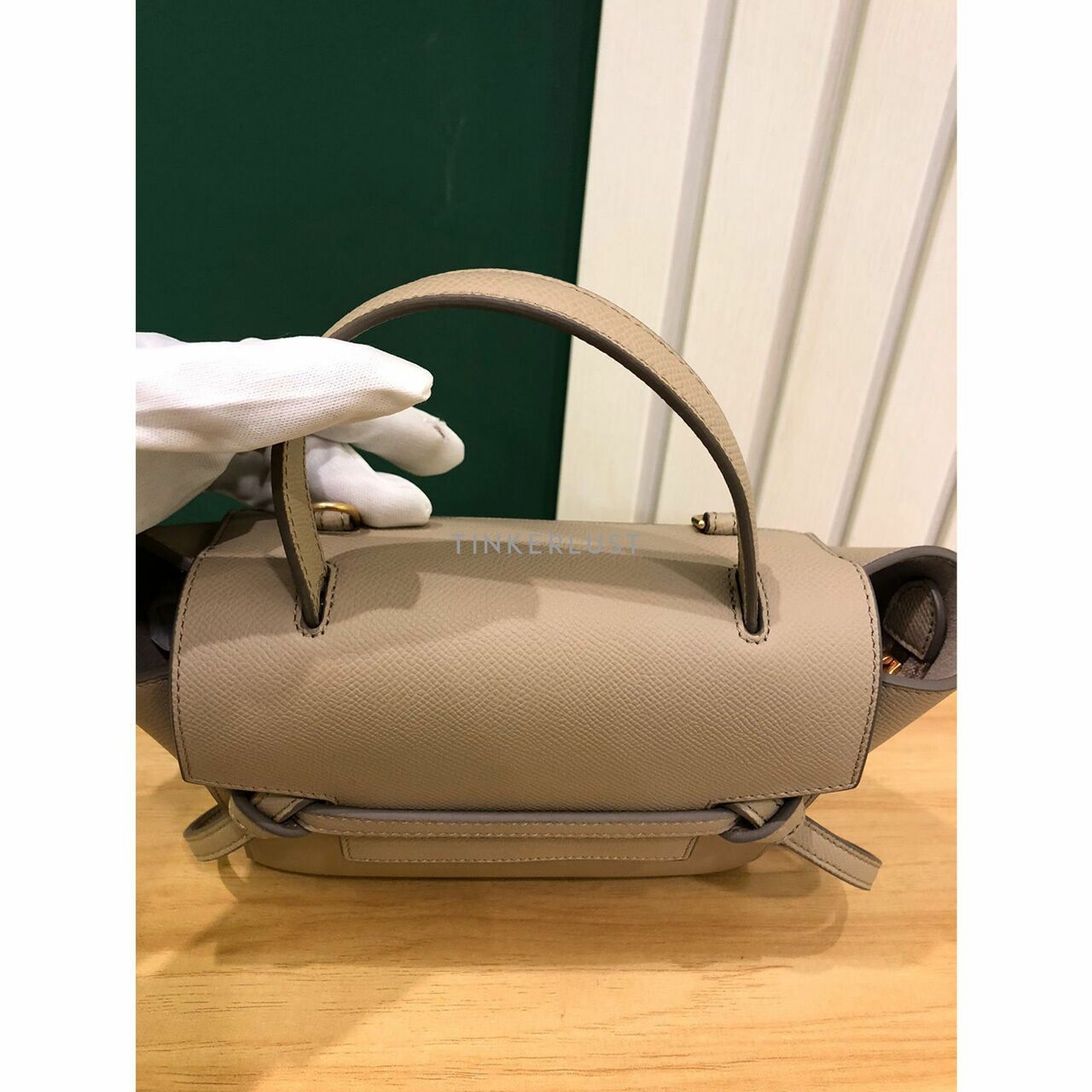 Celine Nano Belt Bag Light Taupe