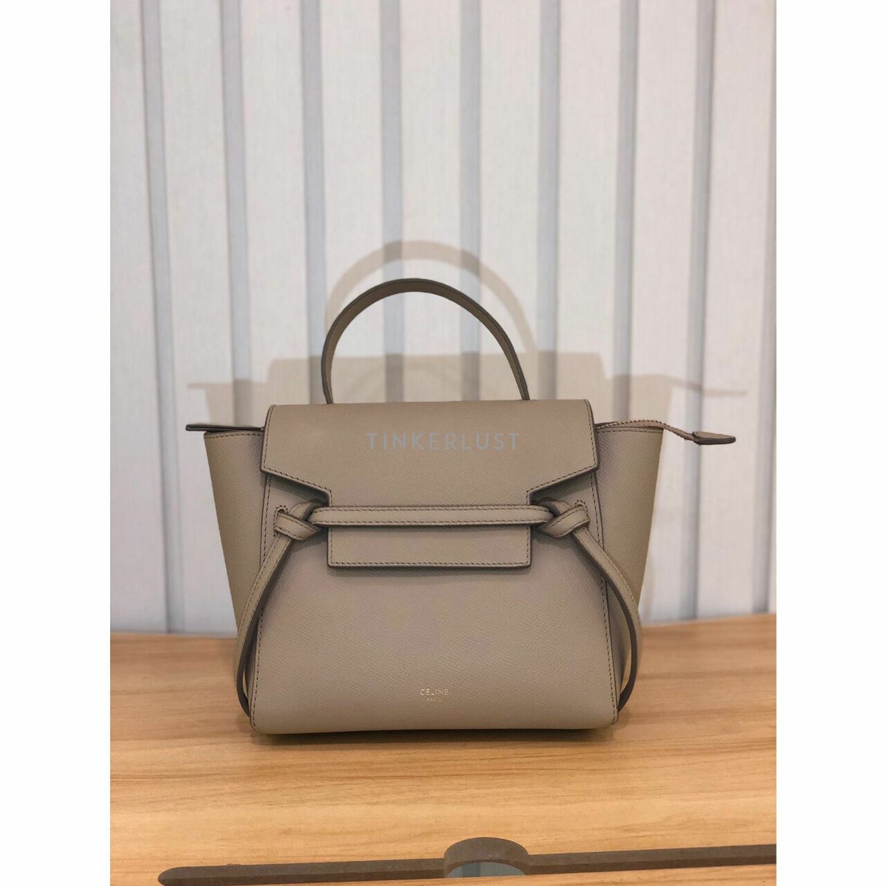 Celine Nano Belt Bag Light Taupe