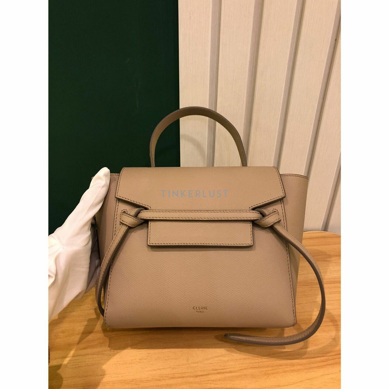 Celine Nano Belt Bag Light Taupe