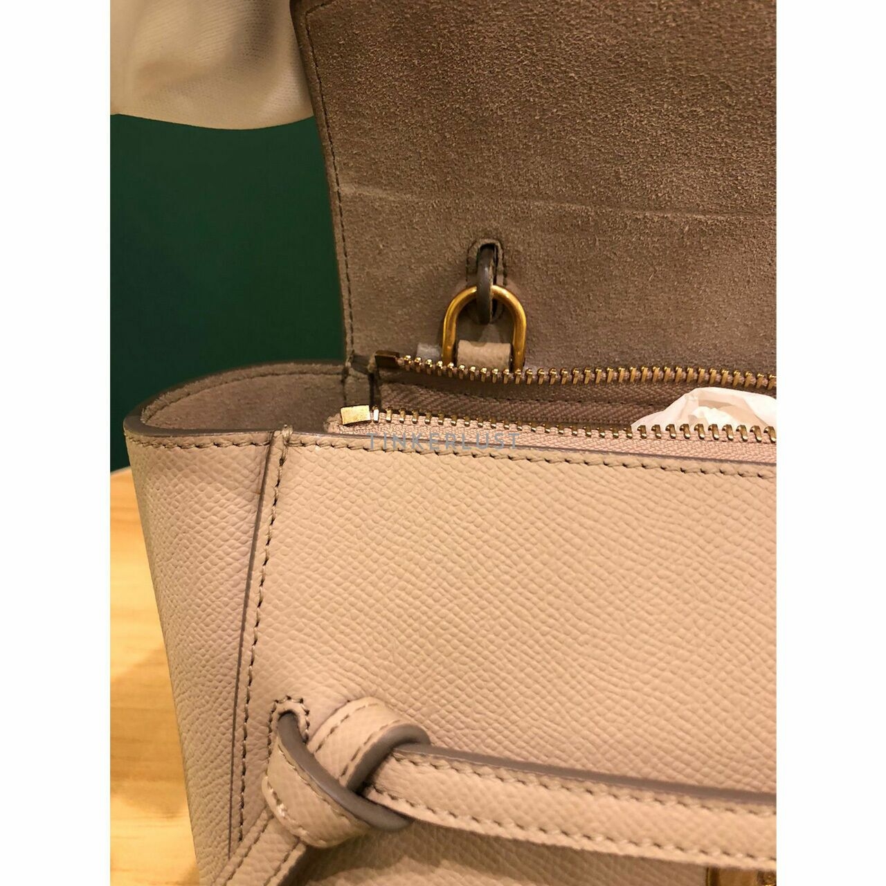 Celine Nano Belt Bag Light Taupe