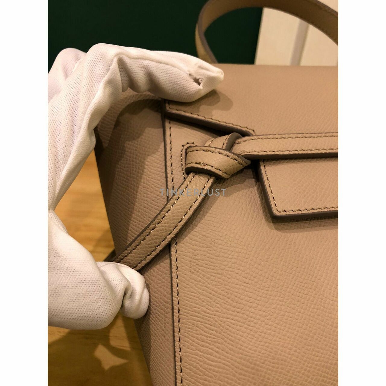 Celine Nano Belt Bag Light Taupe