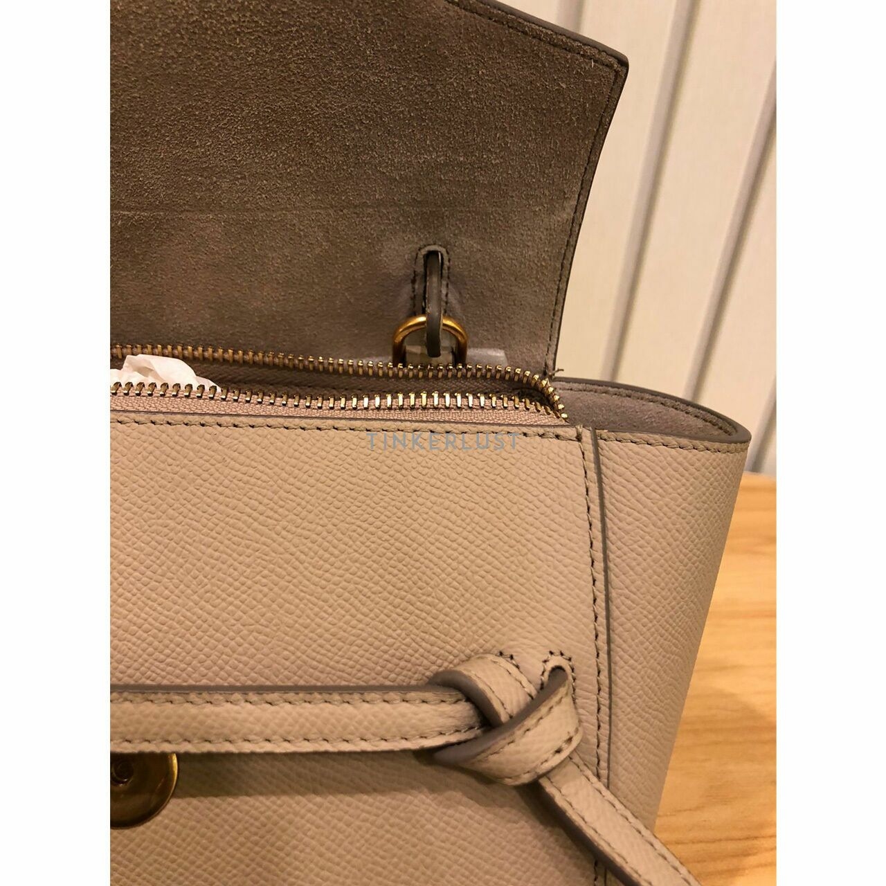 Celine Nano Belt Bag Light Taupe