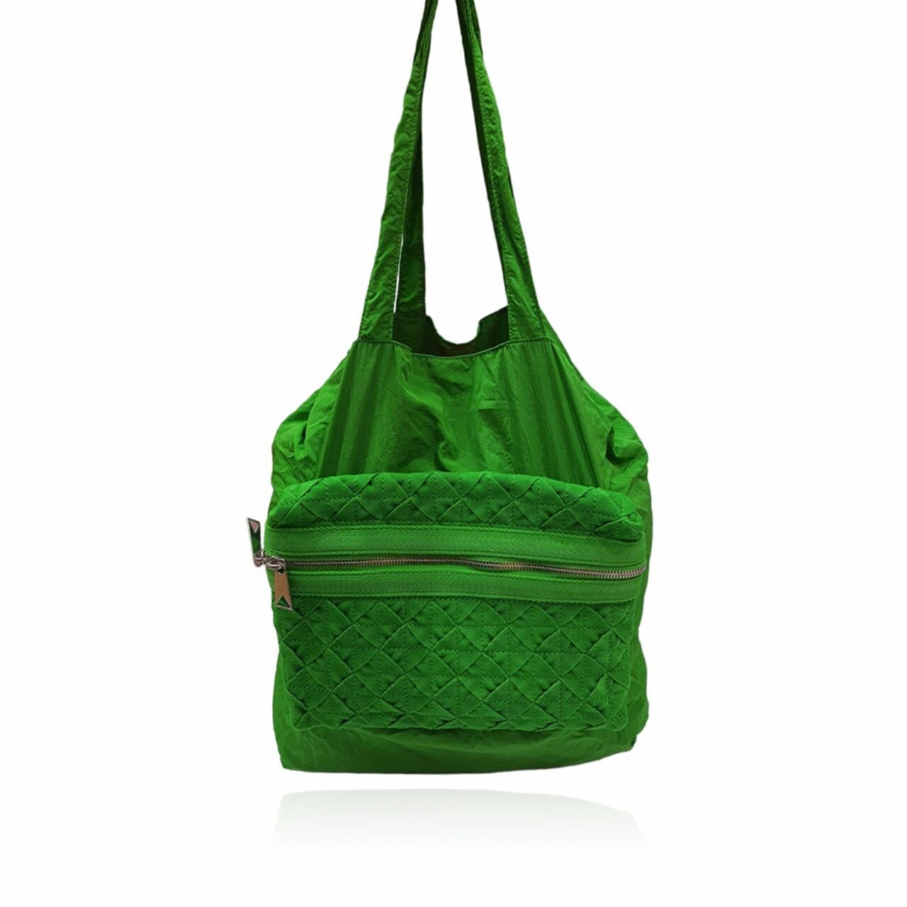 Bottega Veneta Green Tote Bag