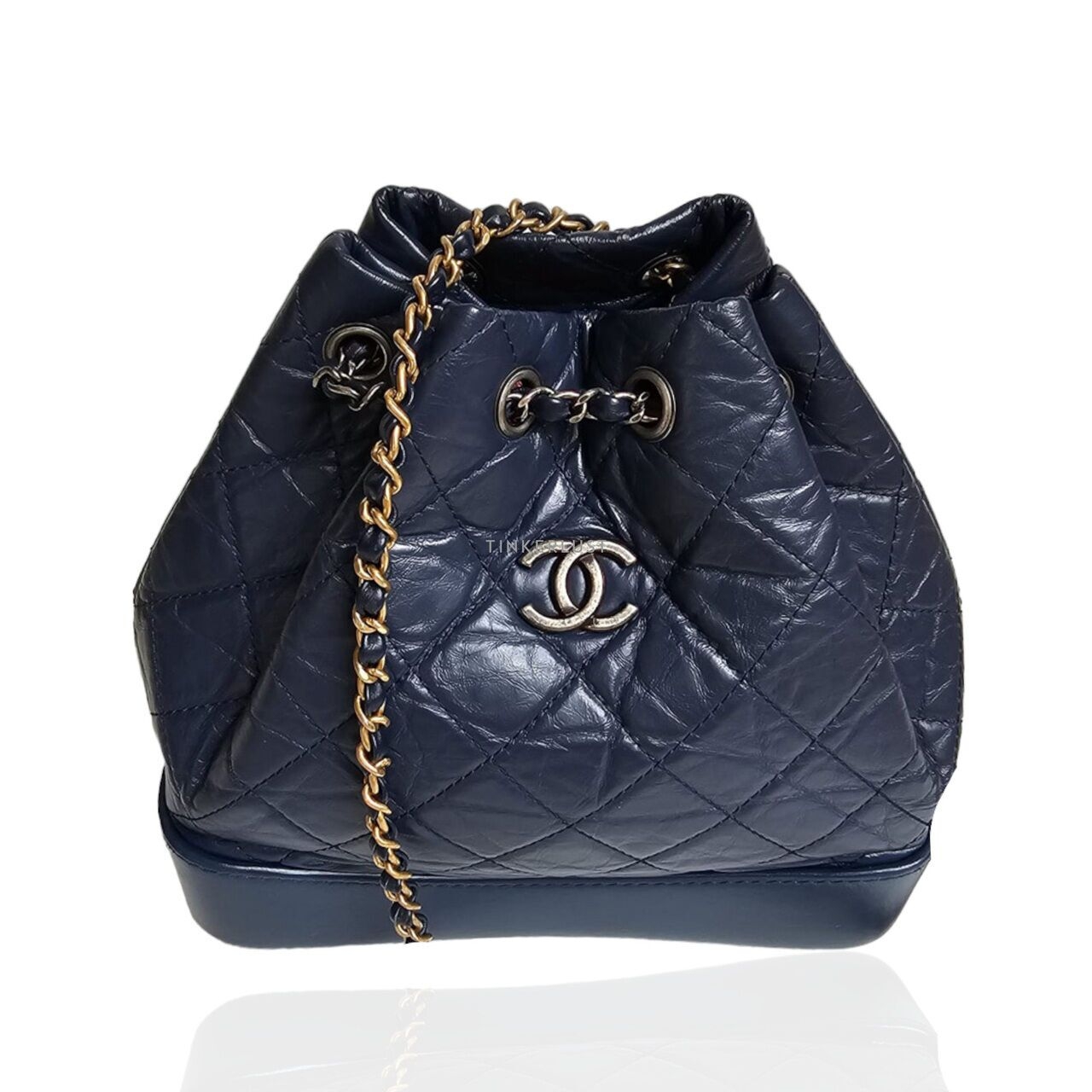 Chanel Gabrielle Navy Backpack