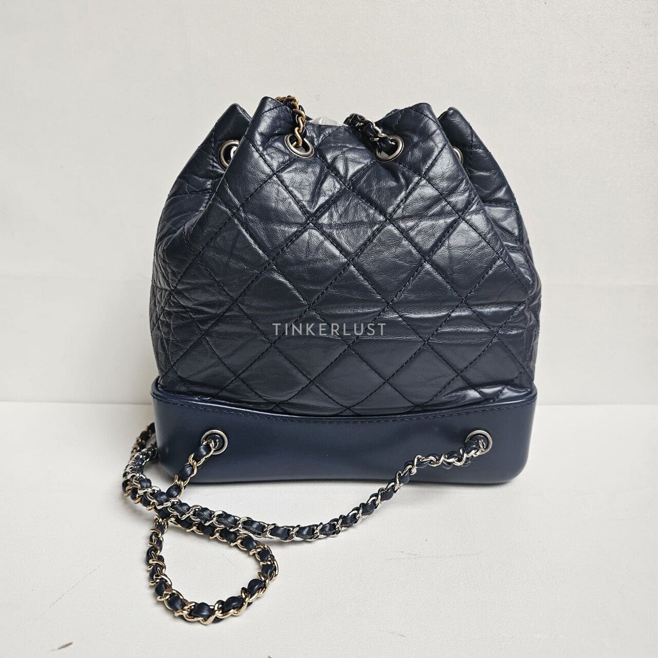 Chanel Gabrielle Navy Backpack