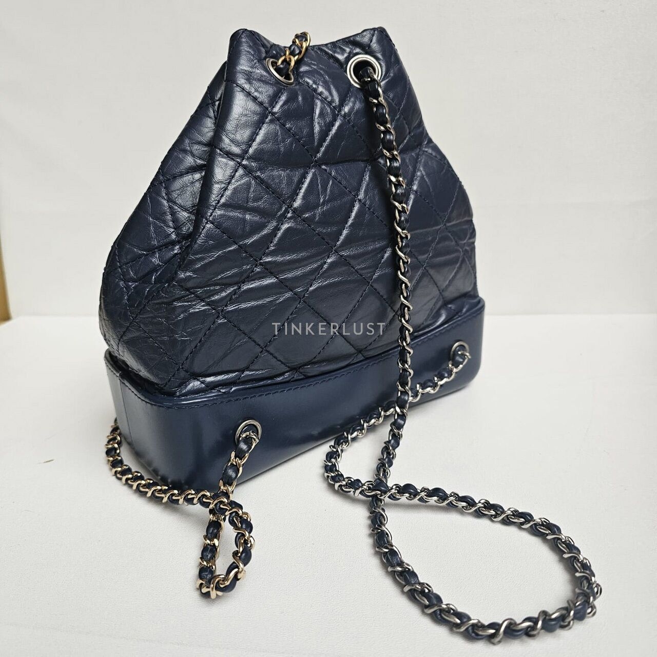 Chanel Gabrielle Navy Backpack