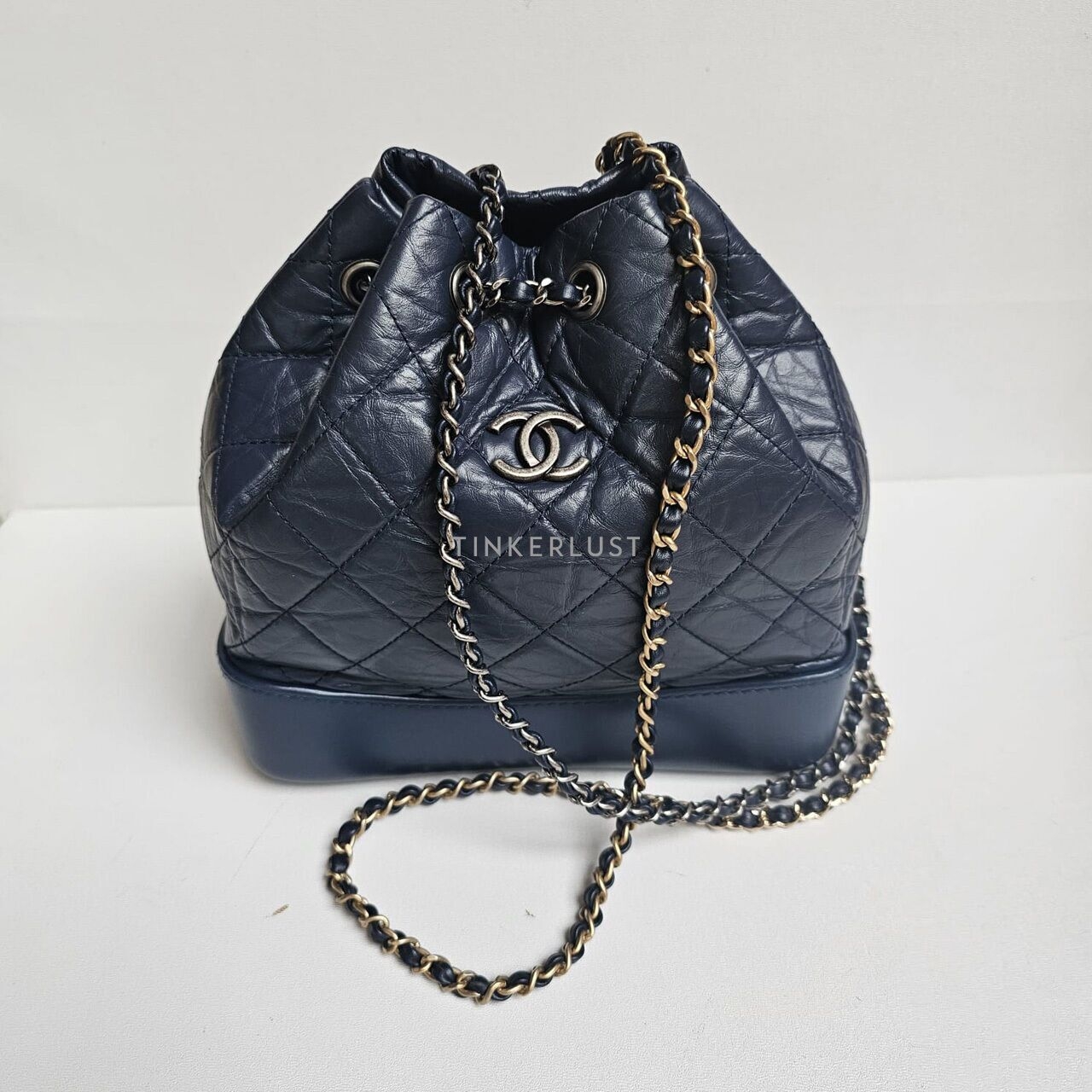 Chanel Gabrielle Navy Backpack