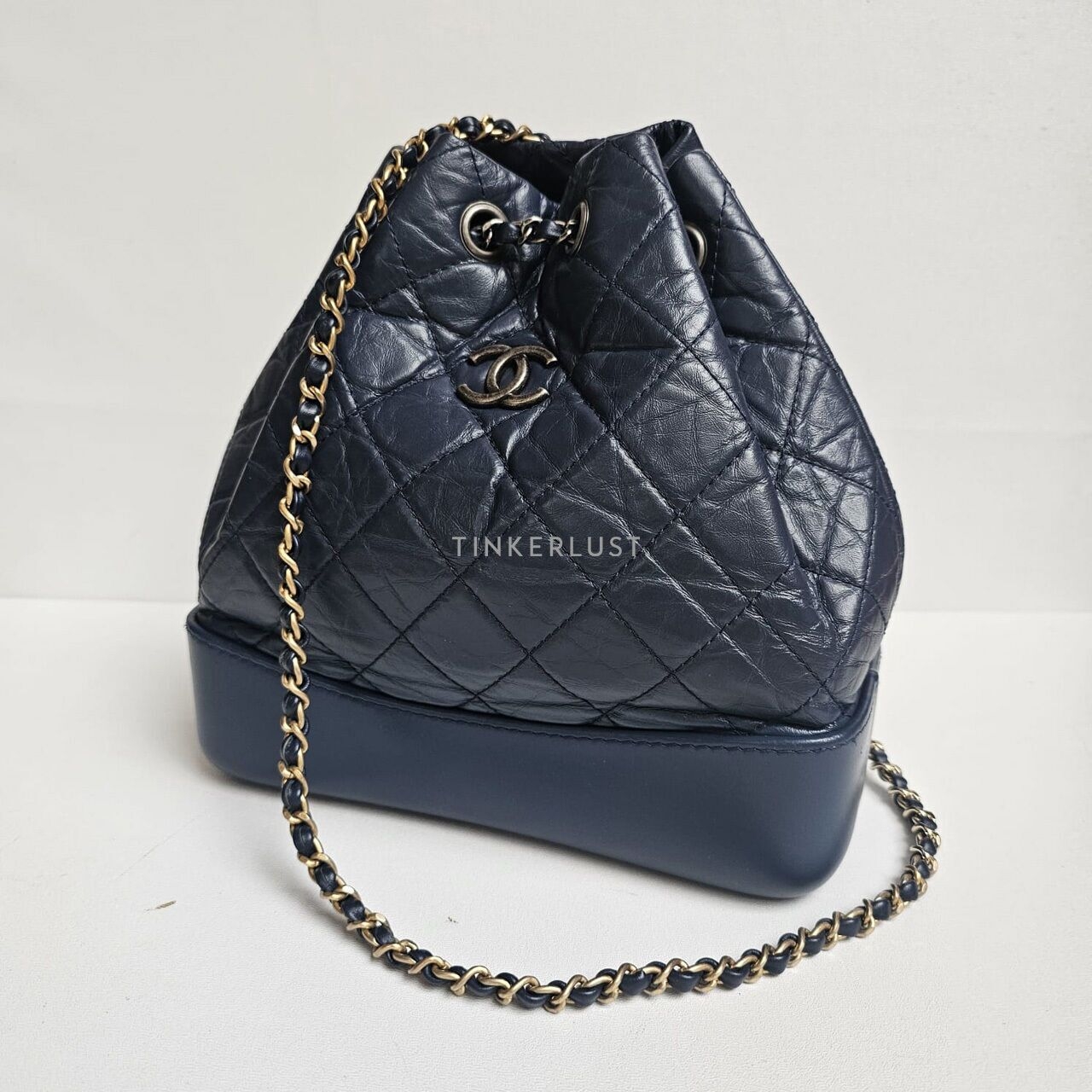 Chanel Gabrielle Navy Backpack