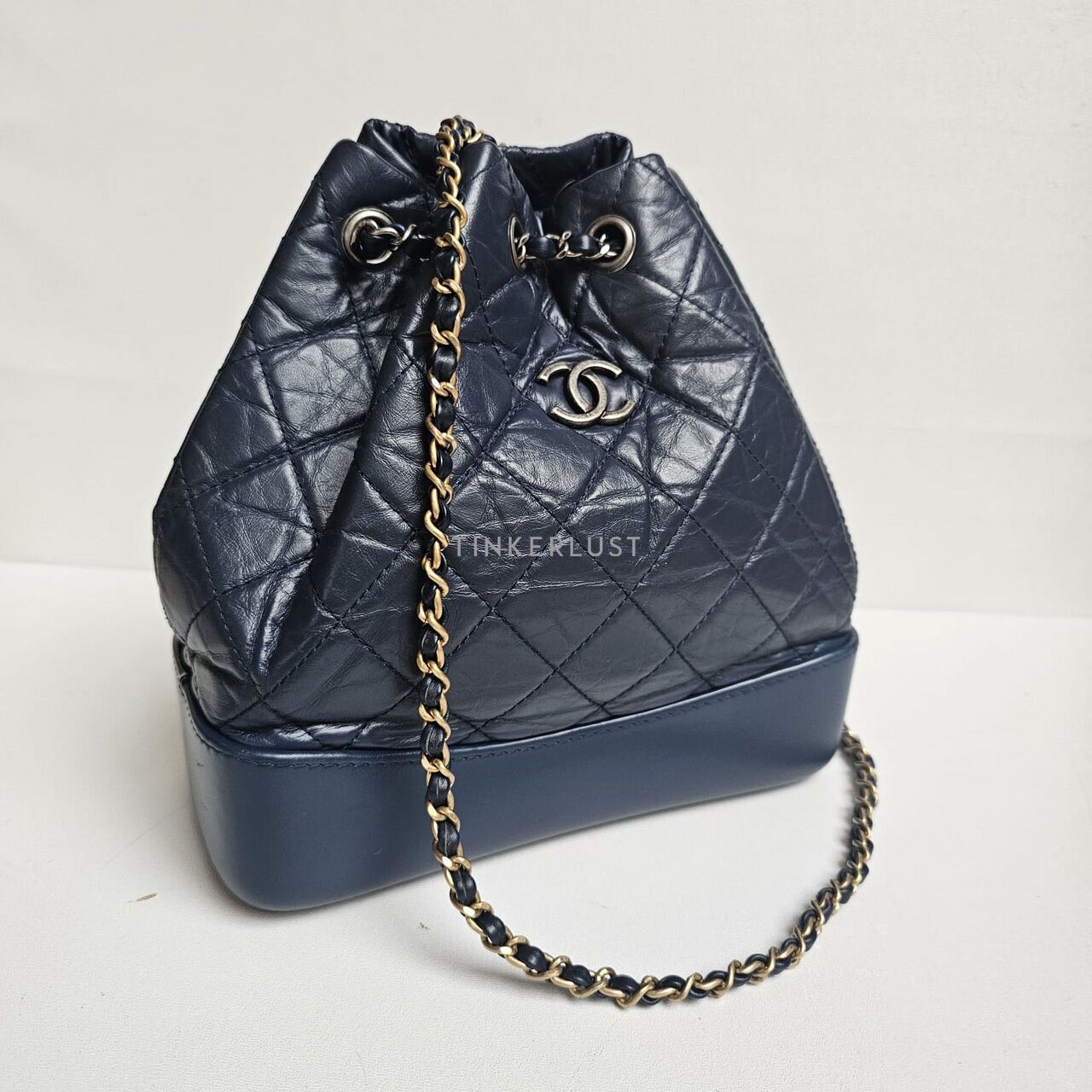 Chanel Gabrielle Navy Backpack