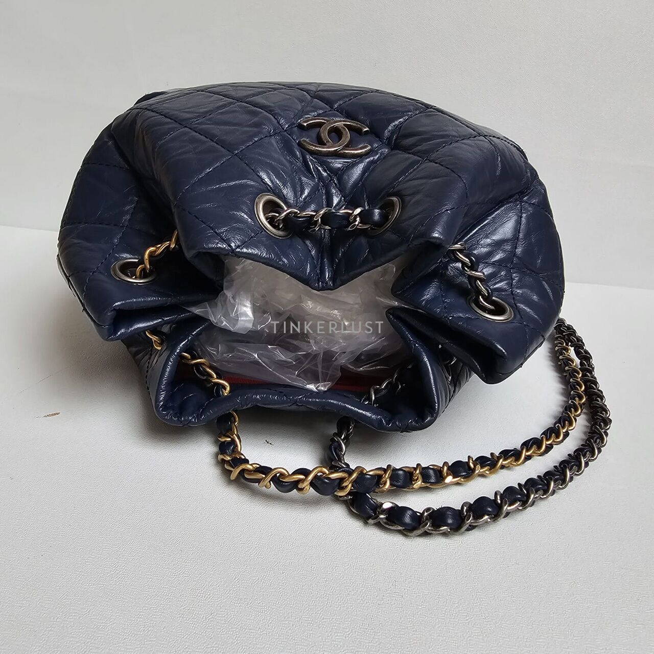 Chanel Gabrielle Navy Backpack