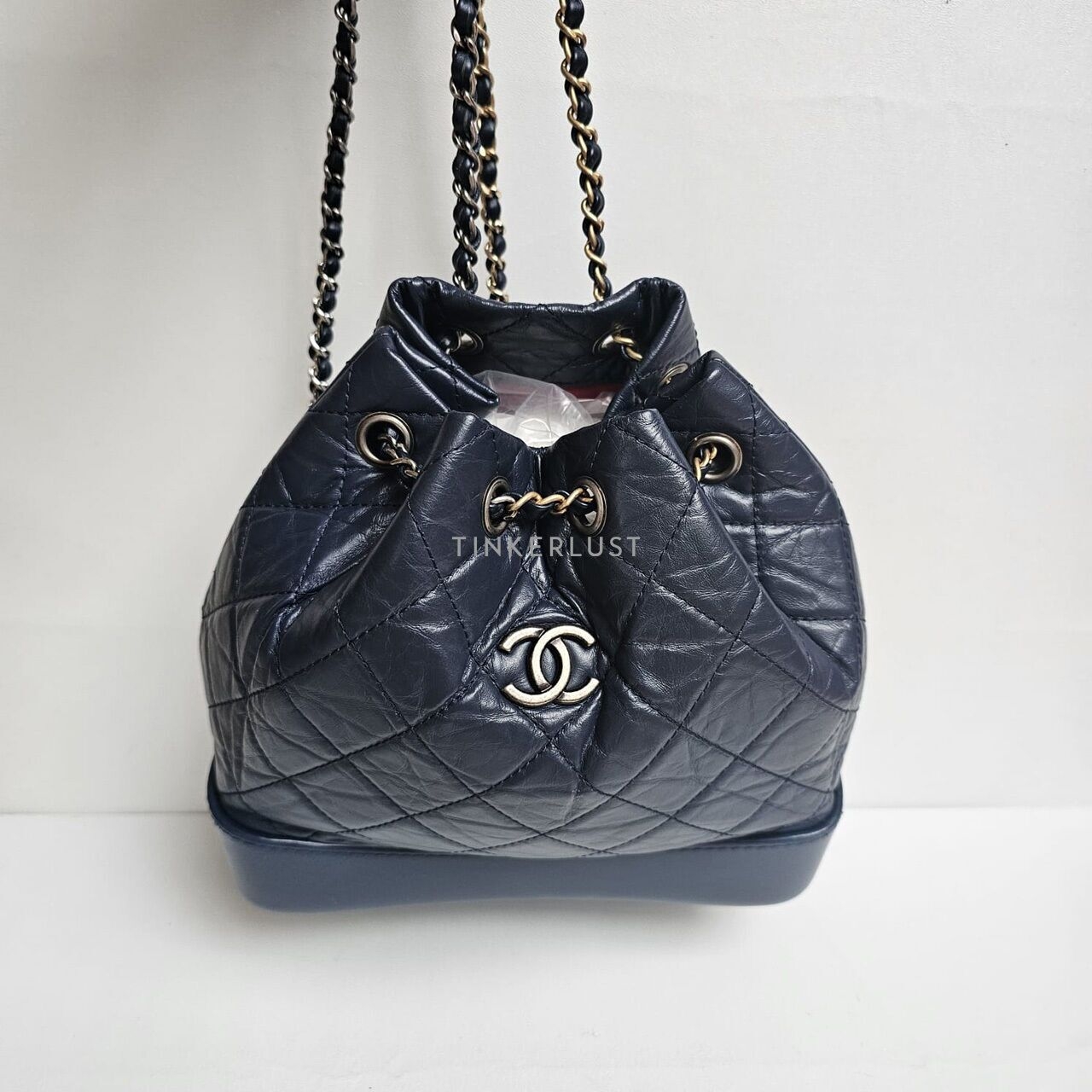 Chanel Gabrielle Navy Backpack