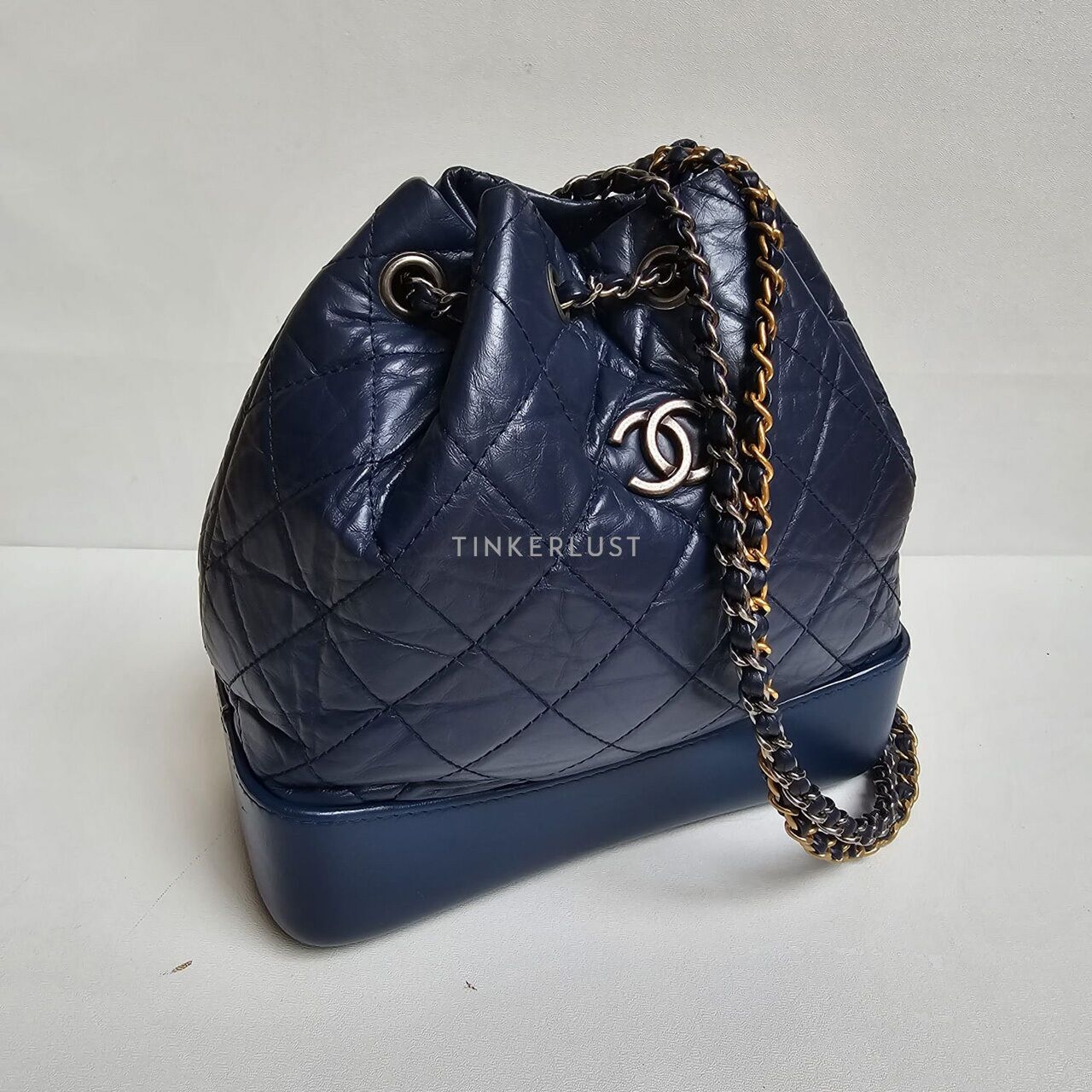 Chanel Gabrielle Navy Backpack