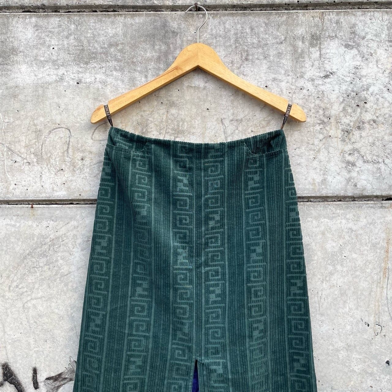 Fendi Green Rok Maxi