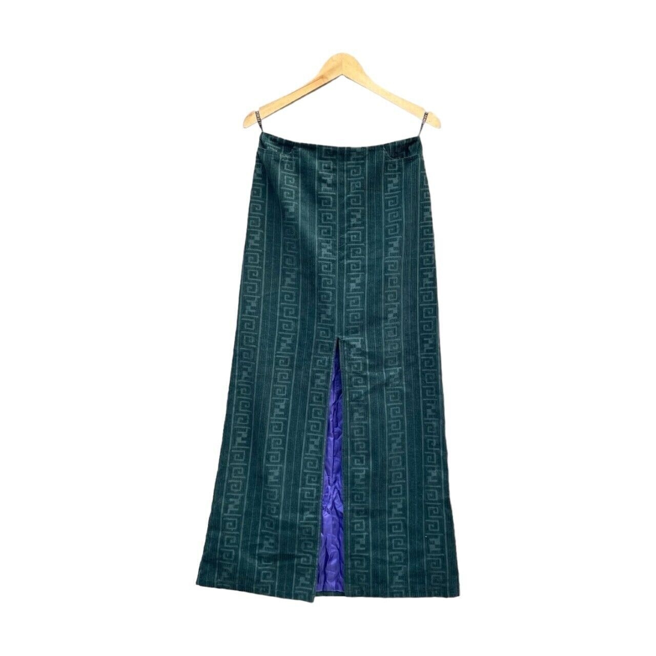 Fendi Green Rok Maxi