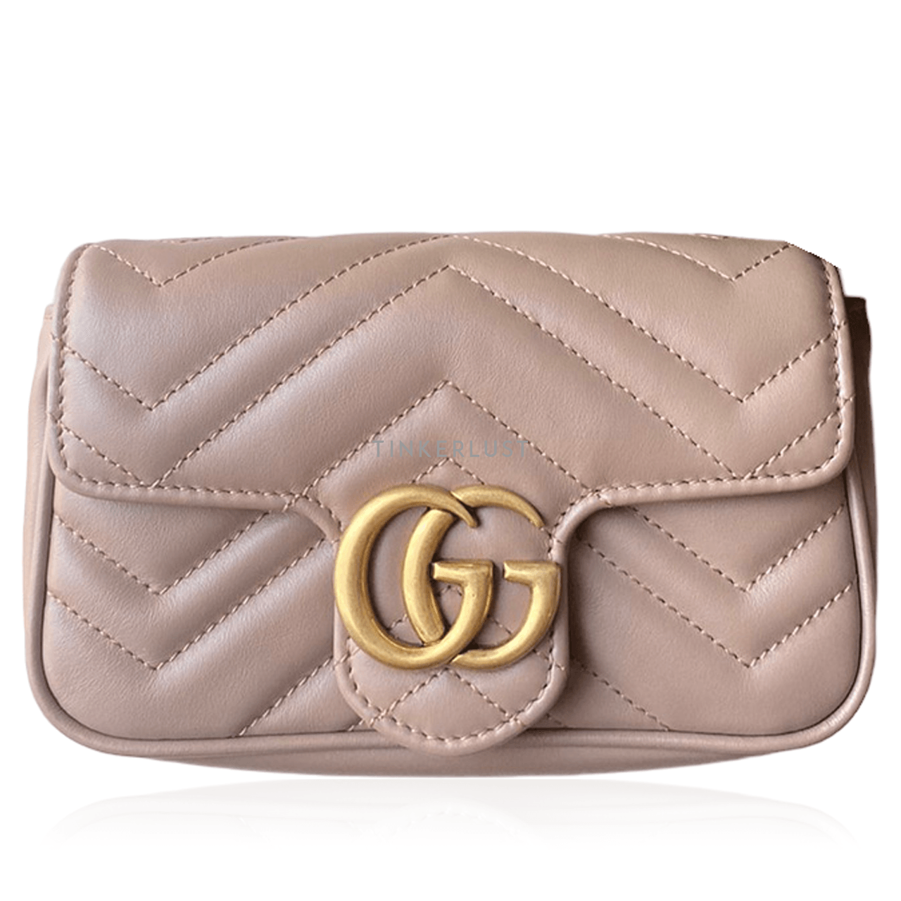 Gucci Marmont Nude Super Mini Sling Bag