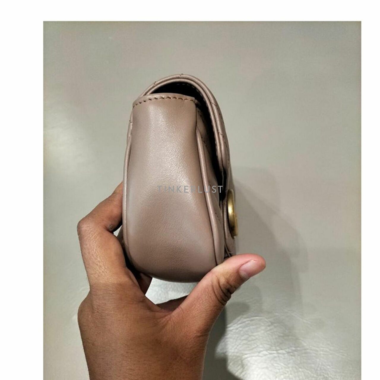 Gucci Marmont Nude Super Mini Sling Bag