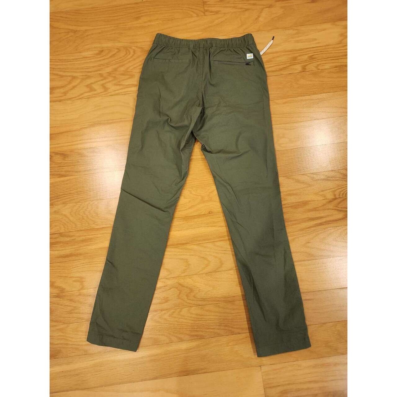 Vuori Green Ripstop Long Pants