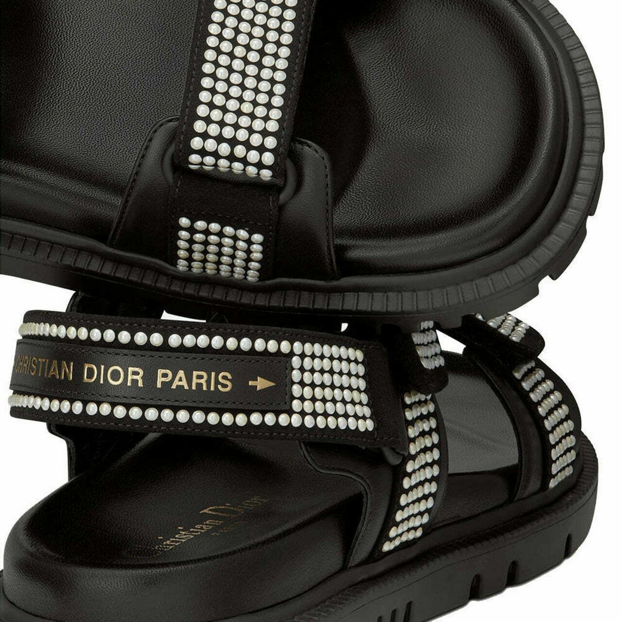 Christian Dior Black Sandals