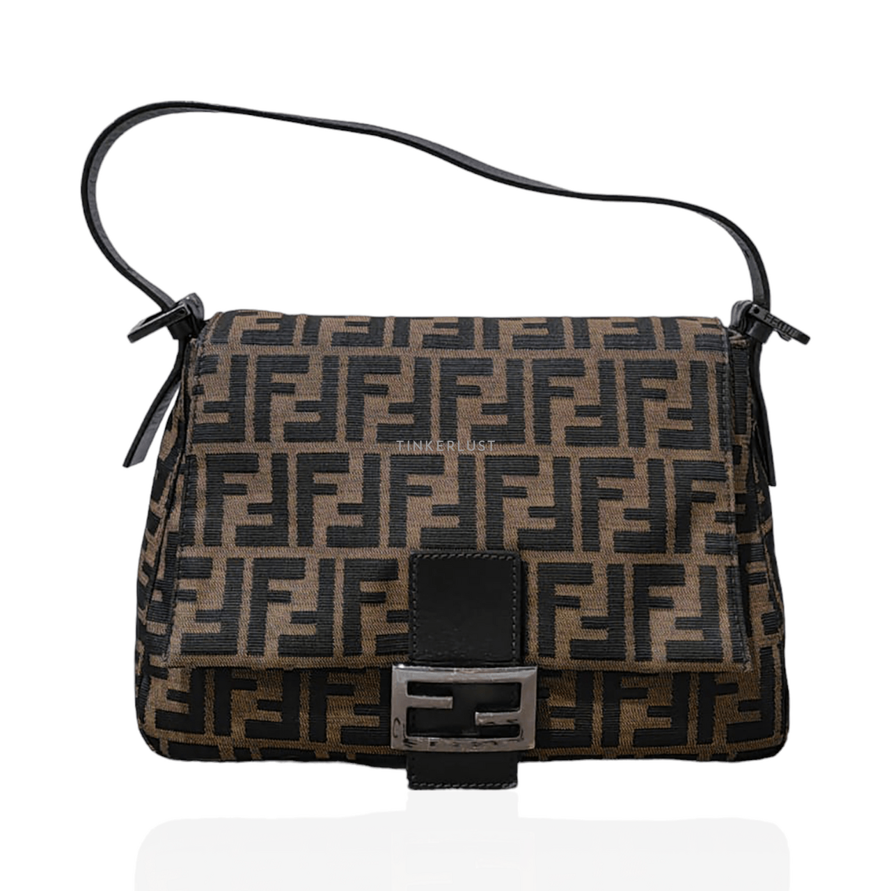 Fendi Mamma Baguette Zucca Print Shoulder Bag