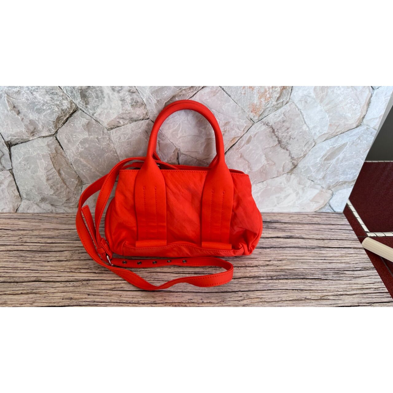 Bimba Y Lola Orange Sling Bag