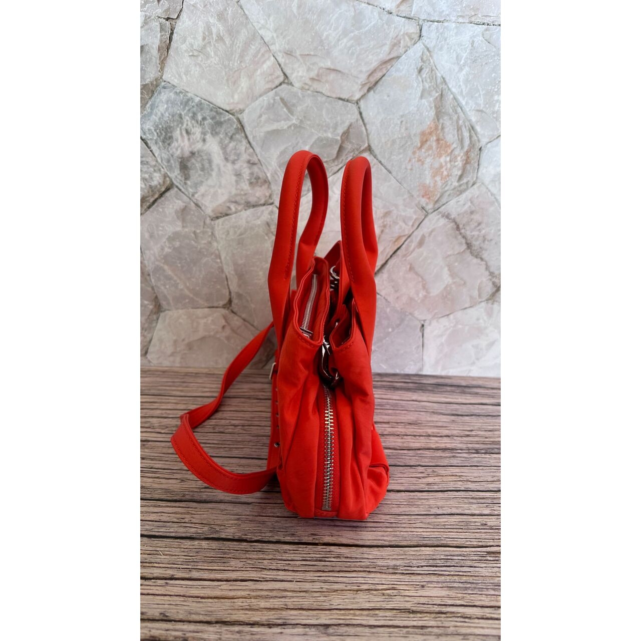 Bimba Y Lola Orange Sling Bag