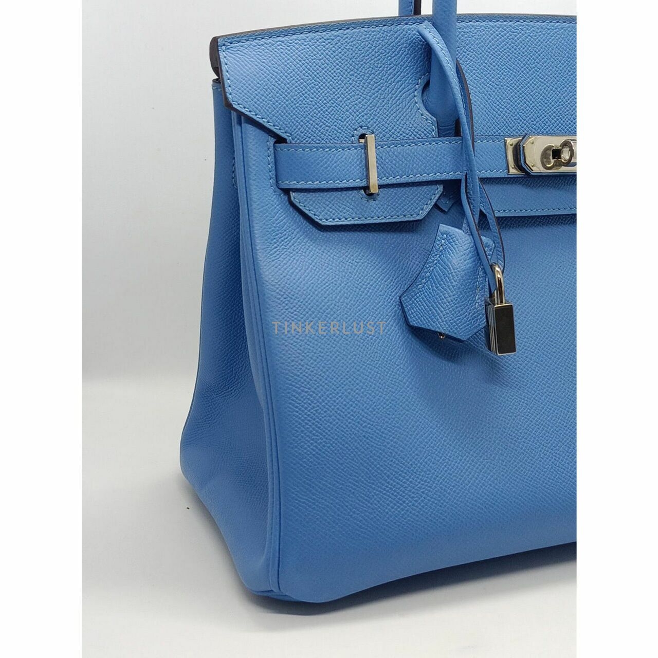 Hermes Birkin 30 Blue Paradise Epsom Leather #T PHW