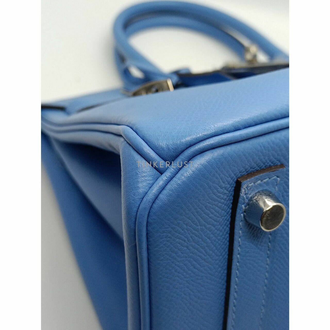 Hermes Birkin 30 Blue Paradise Epsom Leather #T PHW