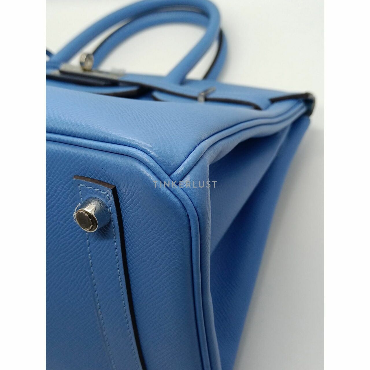 Hermes Birkin 30 Blue Paradise Epsom Leather #T PHW