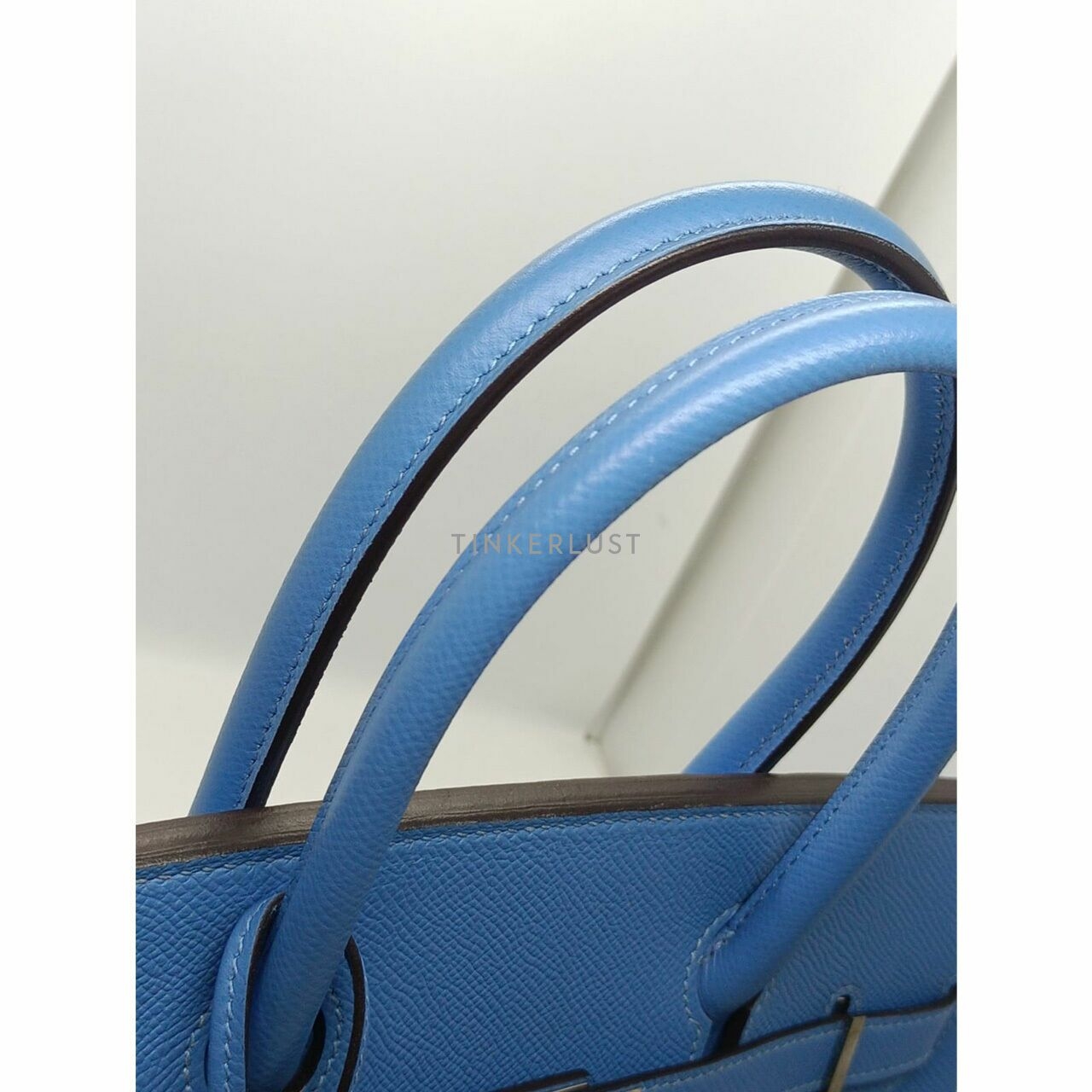 Hermes Birkin 30 Blue Paradise Epsom Leather #T PHW