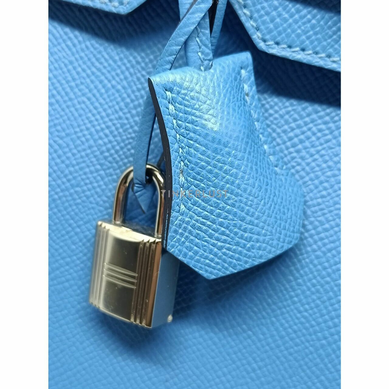 Hermes Birkin 30 Blue Paradise Epsom Leather #T PHW