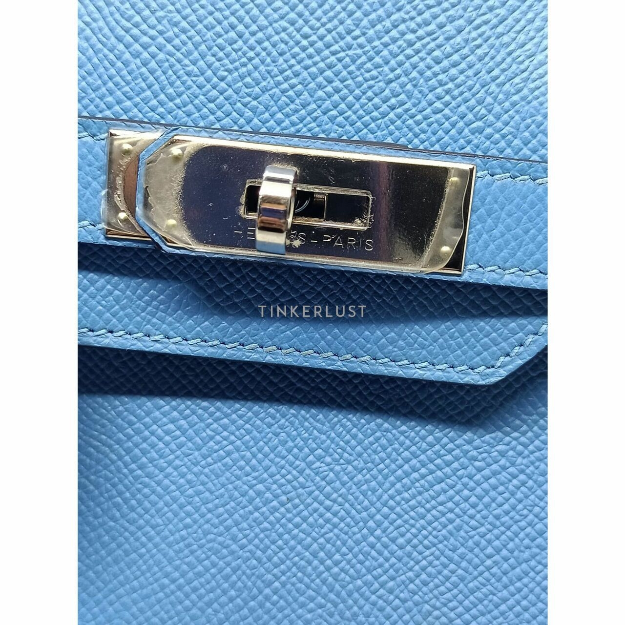 Hermes Birkin 30 Blue Paradise Epsom Leather #T PHW