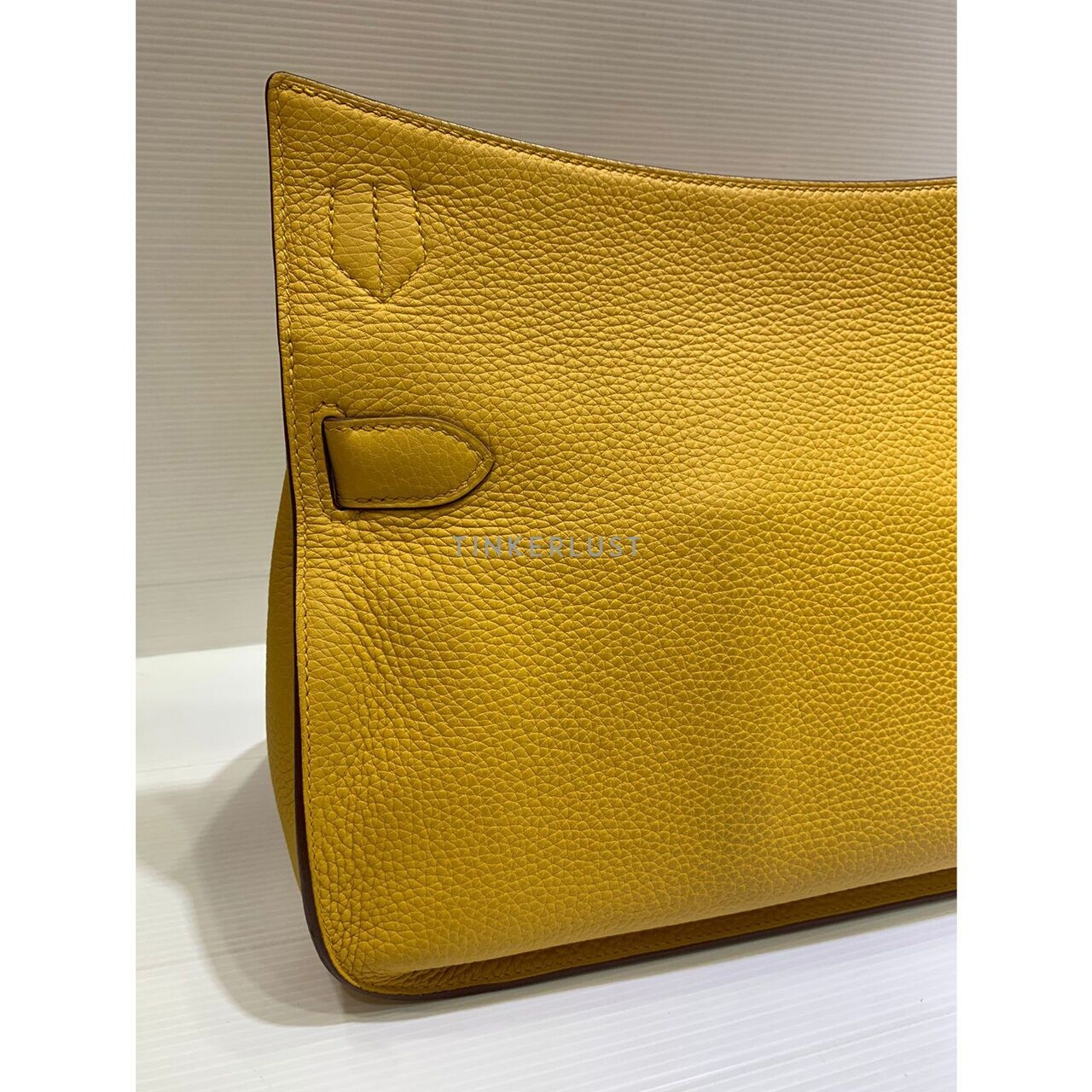 Hermes Jypsiere 31 Clemence Yellow # D 2019 Sling Bag 