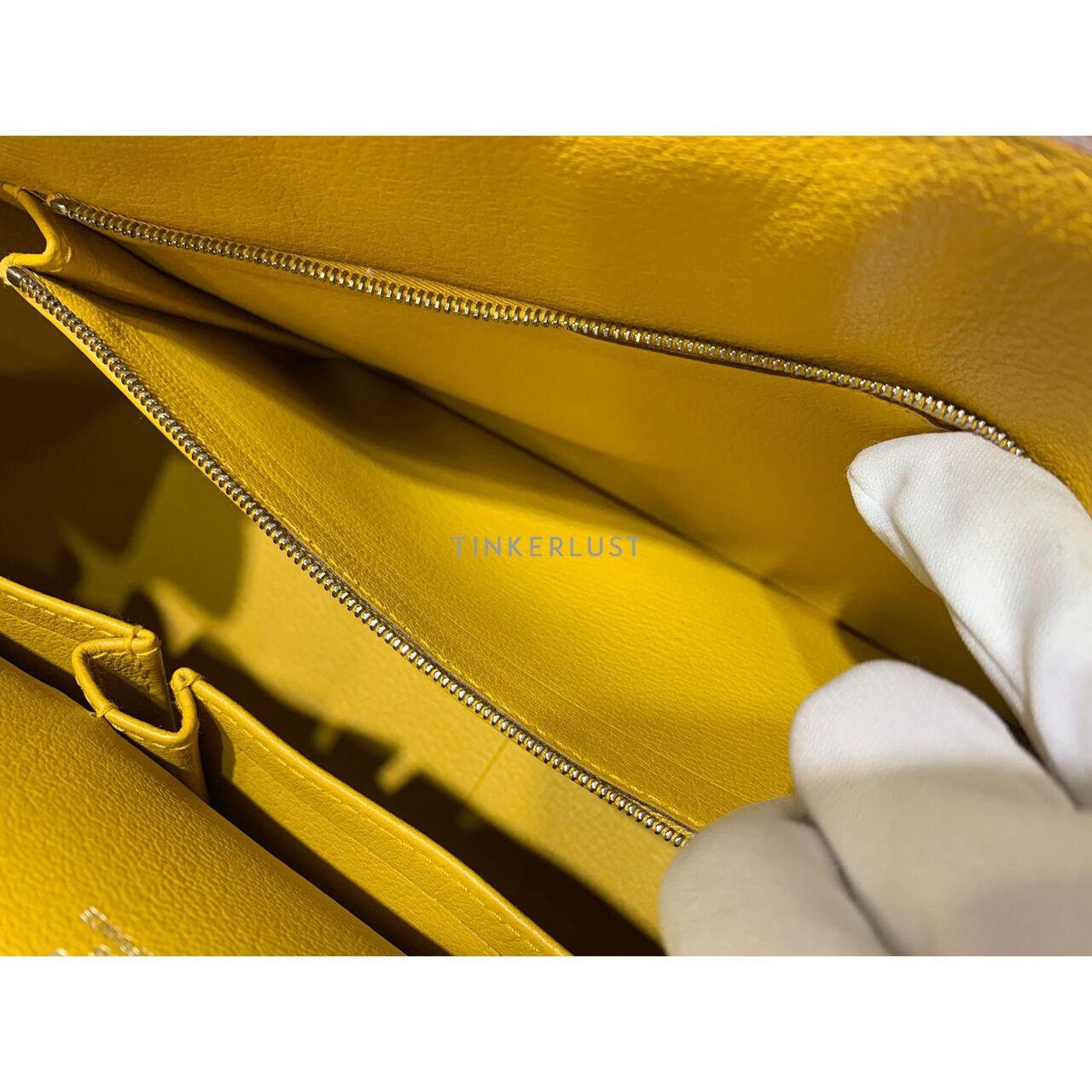 Hermes Jypsiere 31 Clemence Yellow # D 2019 Sling Bag 