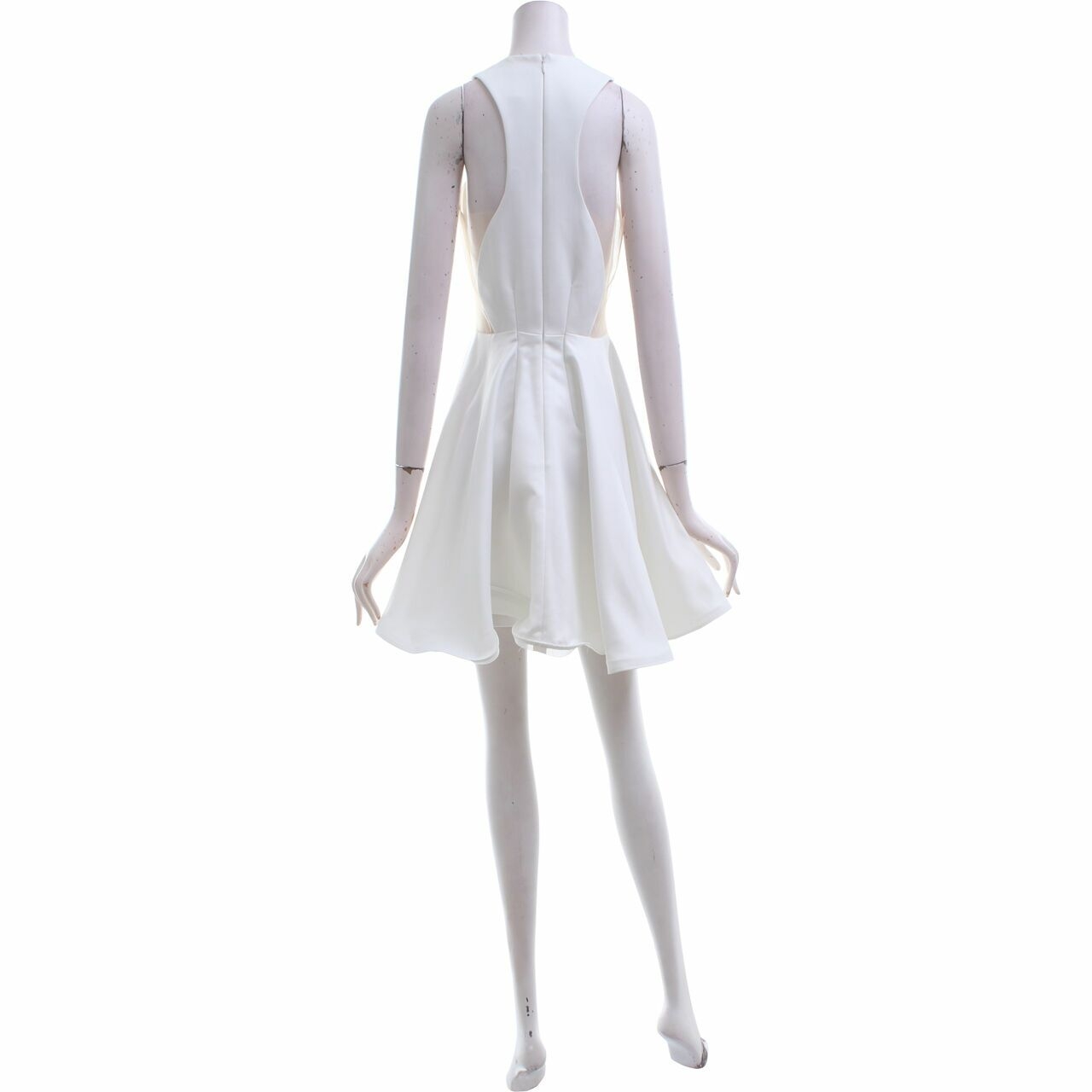 Peggy Hartanto White Mini Dress