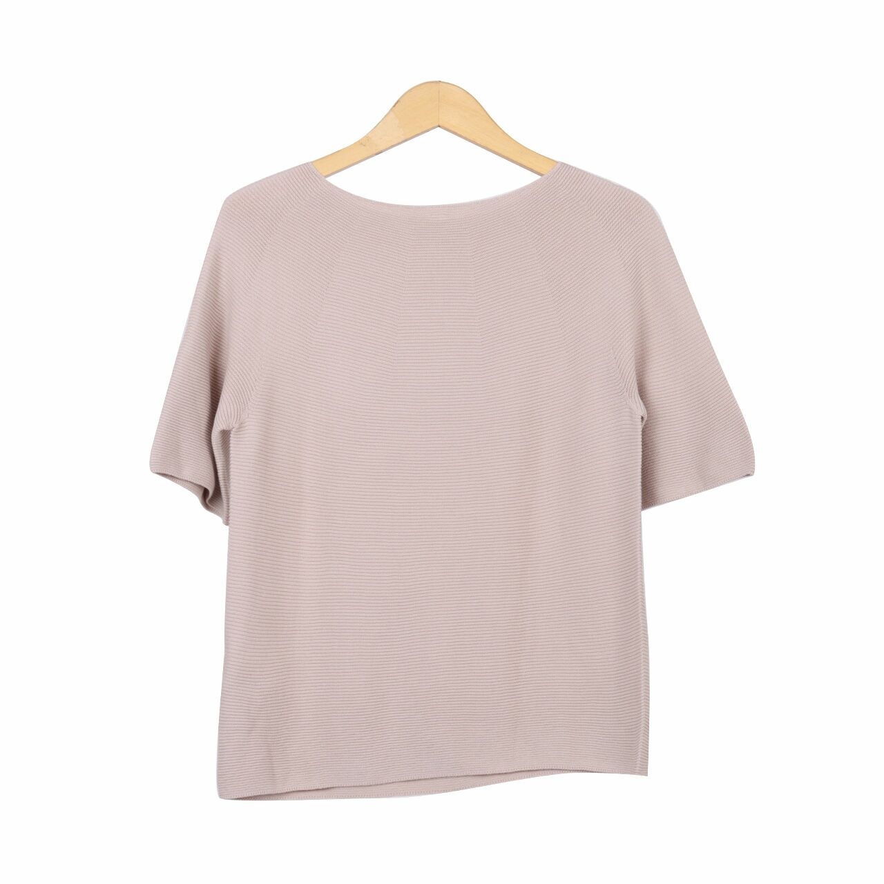 UNIQLO Beige Knit Blouse