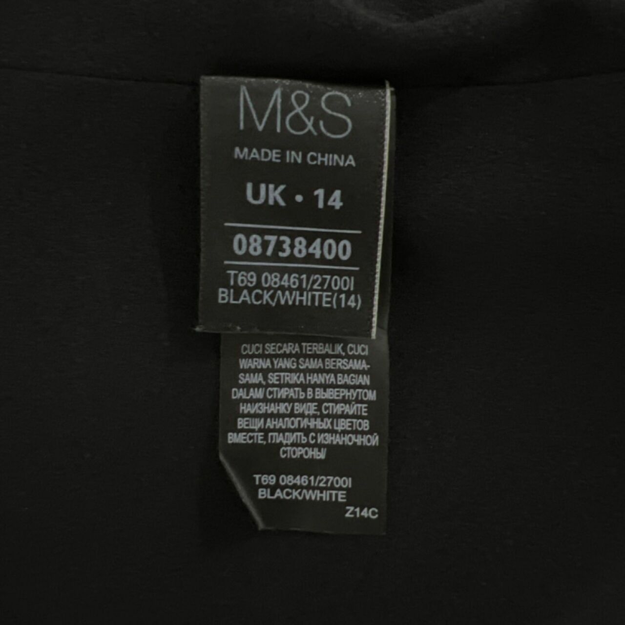 Marks & Spencer Black & White Sleeveless