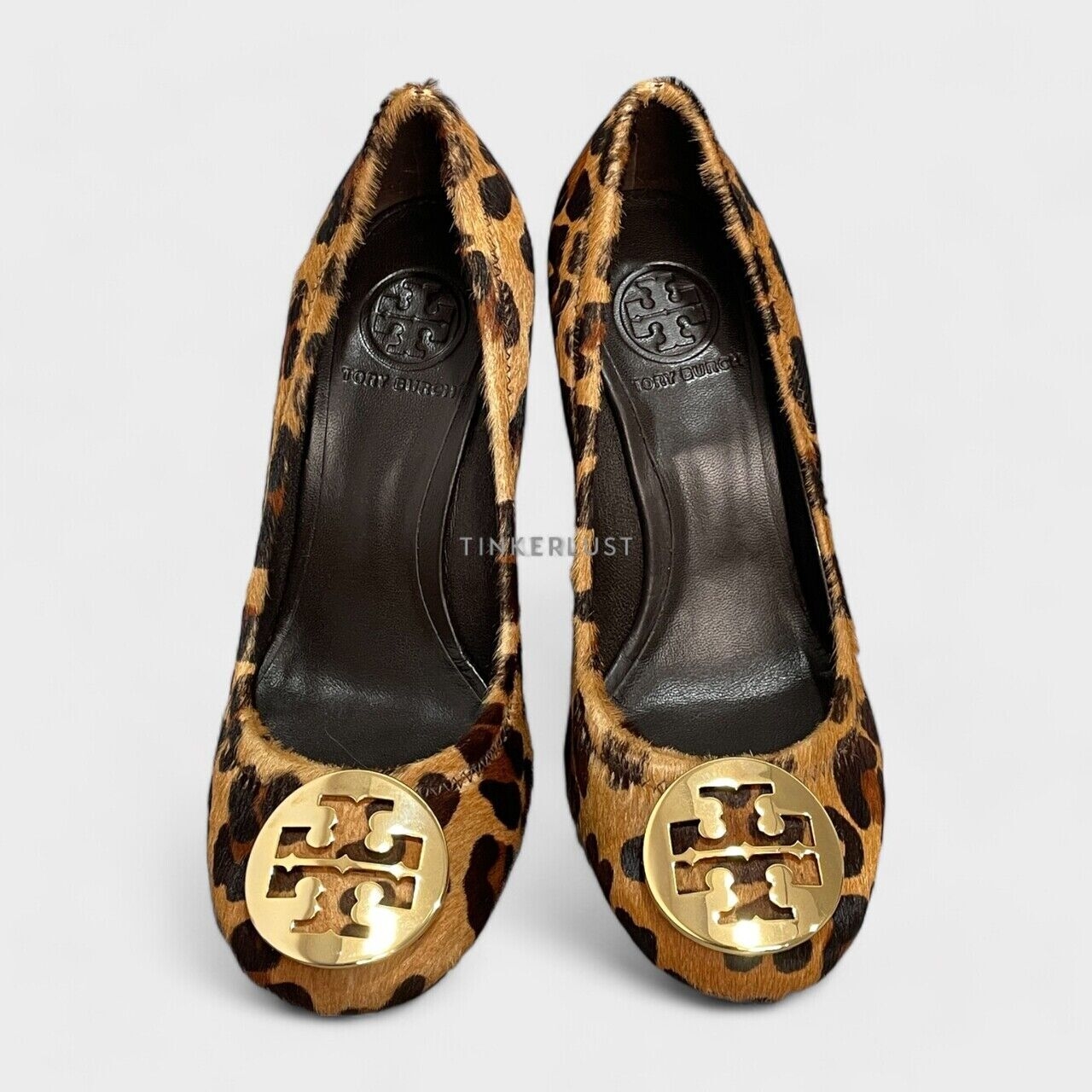 Tory Burch Sophie Natural Brown Wedges