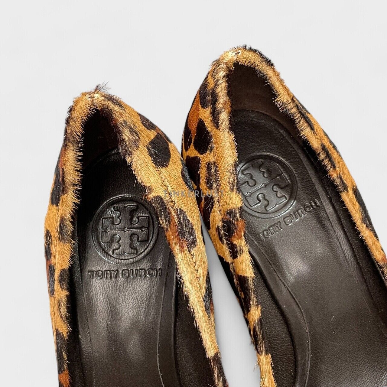 Tory Burch Sophie Natural Brown Wedges