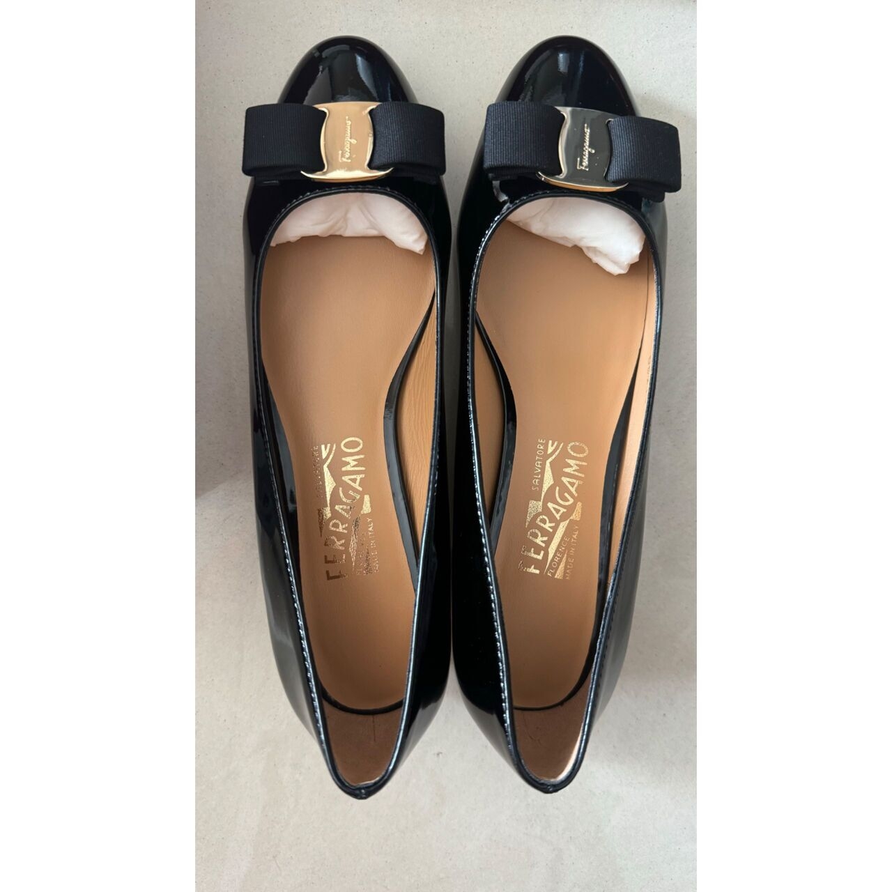 Salvatore Ferragamo Black Heels