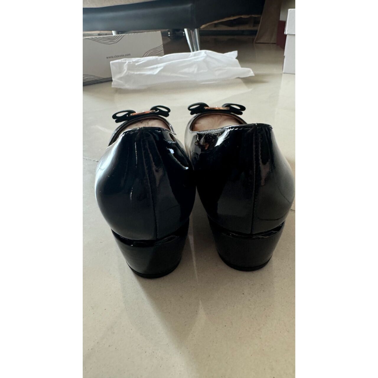 Salvatore Ferragamo Black Heels