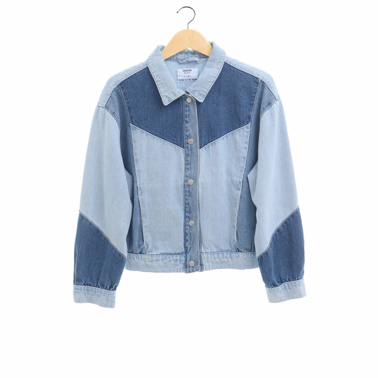 Bershka Blue Denim Jacket